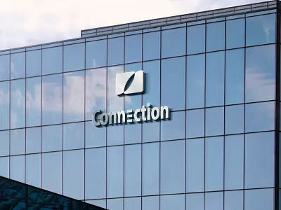 Concept : Connection - Logo Design ( Unused ) app logo best logo brand brand design branding connection creative logo graphic design logo logos vectplus