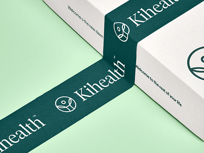 Ki Health brand identity brand strategy branding design graphic design health health care health kit illustration landing page logo medical motion graphics package design ui design ux web design webflow website website design