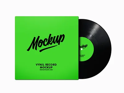 Free Simple Vinyl Record Mockup free free mockup mockup psd psd mockup vinyl vinyl mockup
