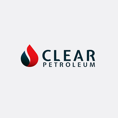 CLEAR PETROLEUM Logo Design illustrator iso logo design oil petroleum