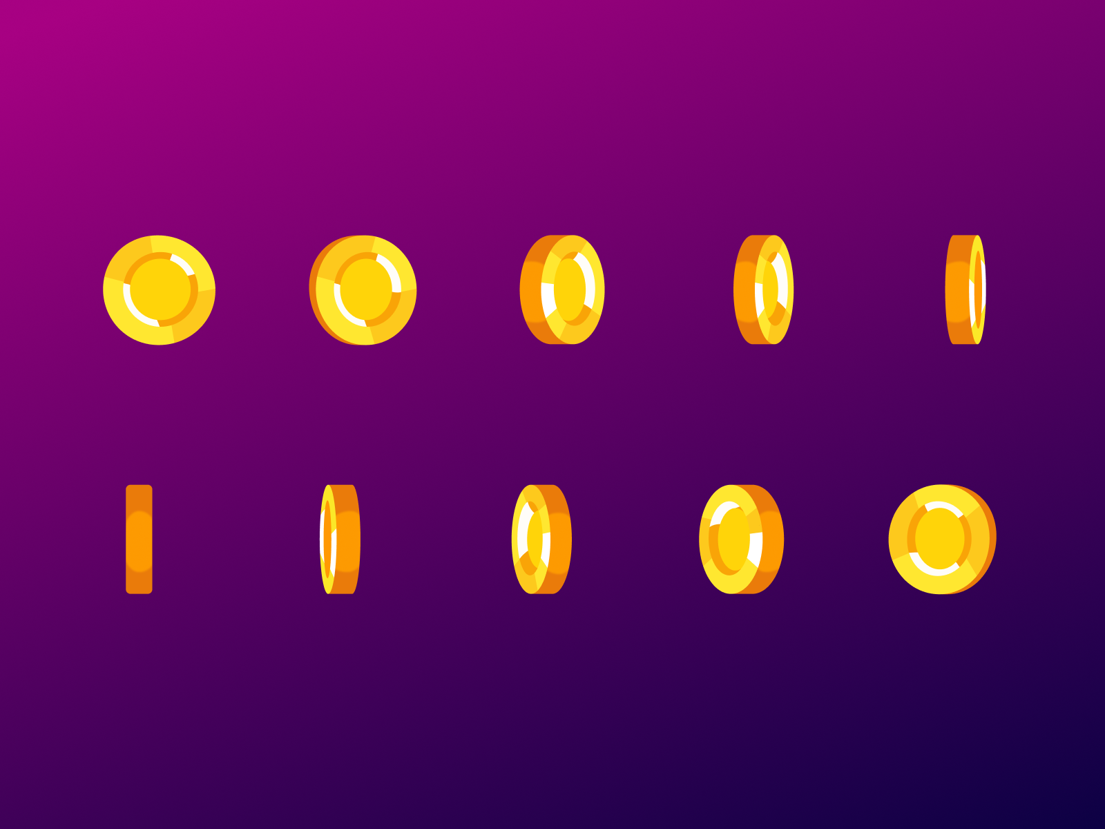 Game UI Coin Animation by Volya Novik on Dribbble