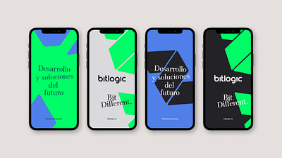 Bitlogic animation app branding design graphic design illustration logo ui ux vector
