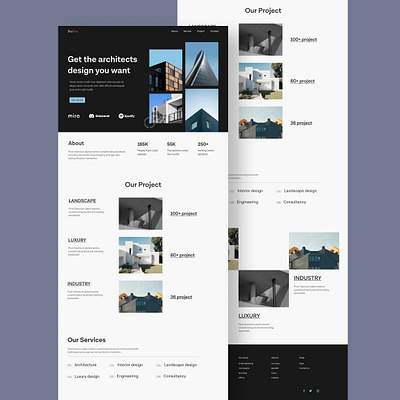 Architect Company Website architect architect design architect engineering architecture copmany branding company website design house design interior design landing page office design services website ui user experience user friendly user interface ux webdesign website website design