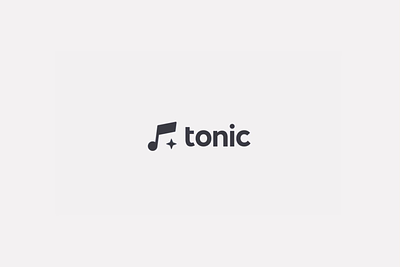 Tonic Logo animation brand identity logo motion music practice tonic visual