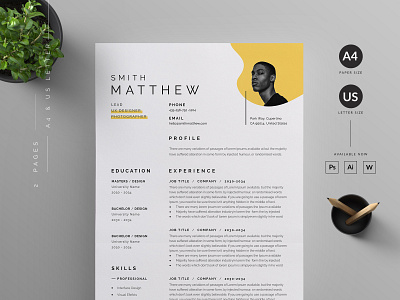 Resume/CV vector