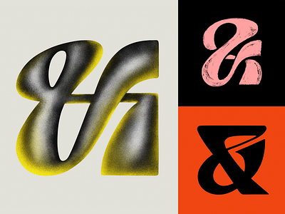 Ampersands branding design dribbble graphic design illustration logo vector