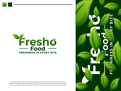 Fresho Logo For Sale 3d animation app branding design graphic design illustration logo ui vector