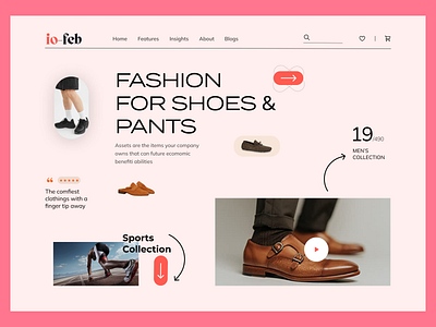 Fashion eCommerce Web Design design ecommerce figma product design ui ui design uiux ux web design web ui