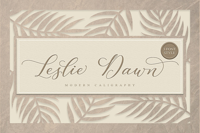 Leslie Dawn beautiful beauty cute design display elegant feminine flower font handwritten invitation logo love lovely magical rainbow script signature stylish wedding