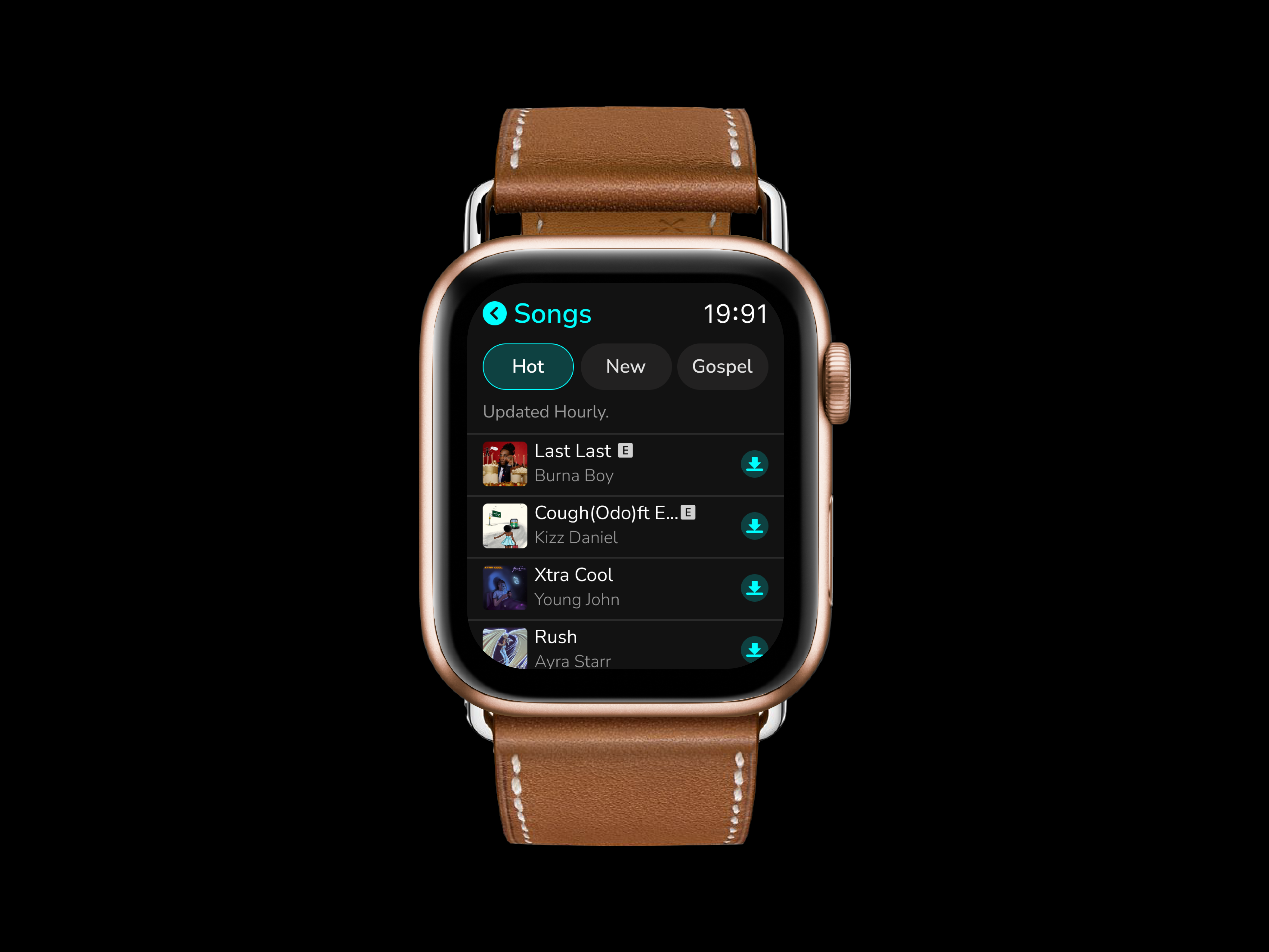 Example of Smartwatch App/Watch Face Design