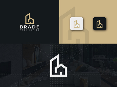 Brade Properties - Logo Design Concept brand identity branding graphic design logo logo branding logo design logo properties properties logo design