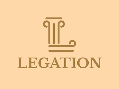 Legation Logo attorney branding business design graphic design greek illustration law lawyer logo minimal professional vector