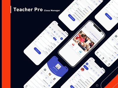 Teacher Pro - Class manager App app design education education app ksa mobile application saudi arabia ui ux