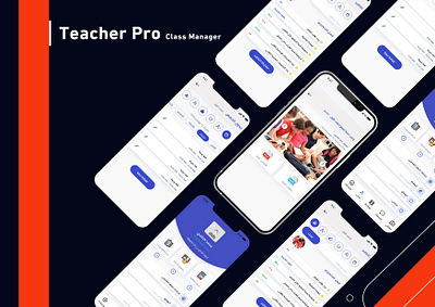 Teacher Pro - Class manager App app design education education app ksa mobile application saudi arabia ui ux