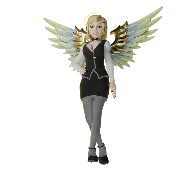 Heavenly Messenger 2 by Metaskins Studio on Dribbble