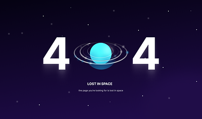 404 Page 404 page dailyui design mobile design ui