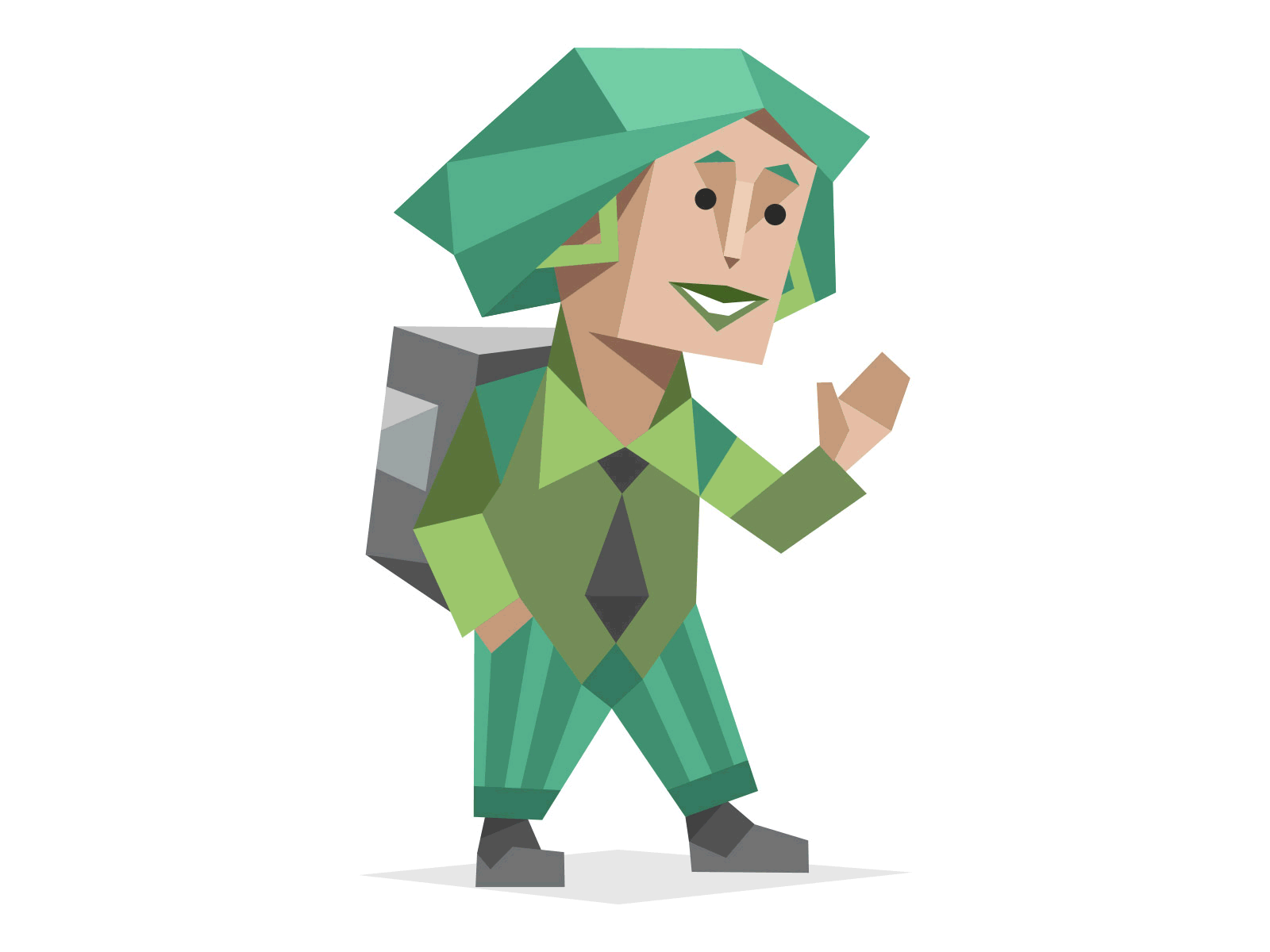 16 Personalities Campaigner 16 personalities after effects animation bodymovin campaigner enfp a enfp t gif lottie neris ui