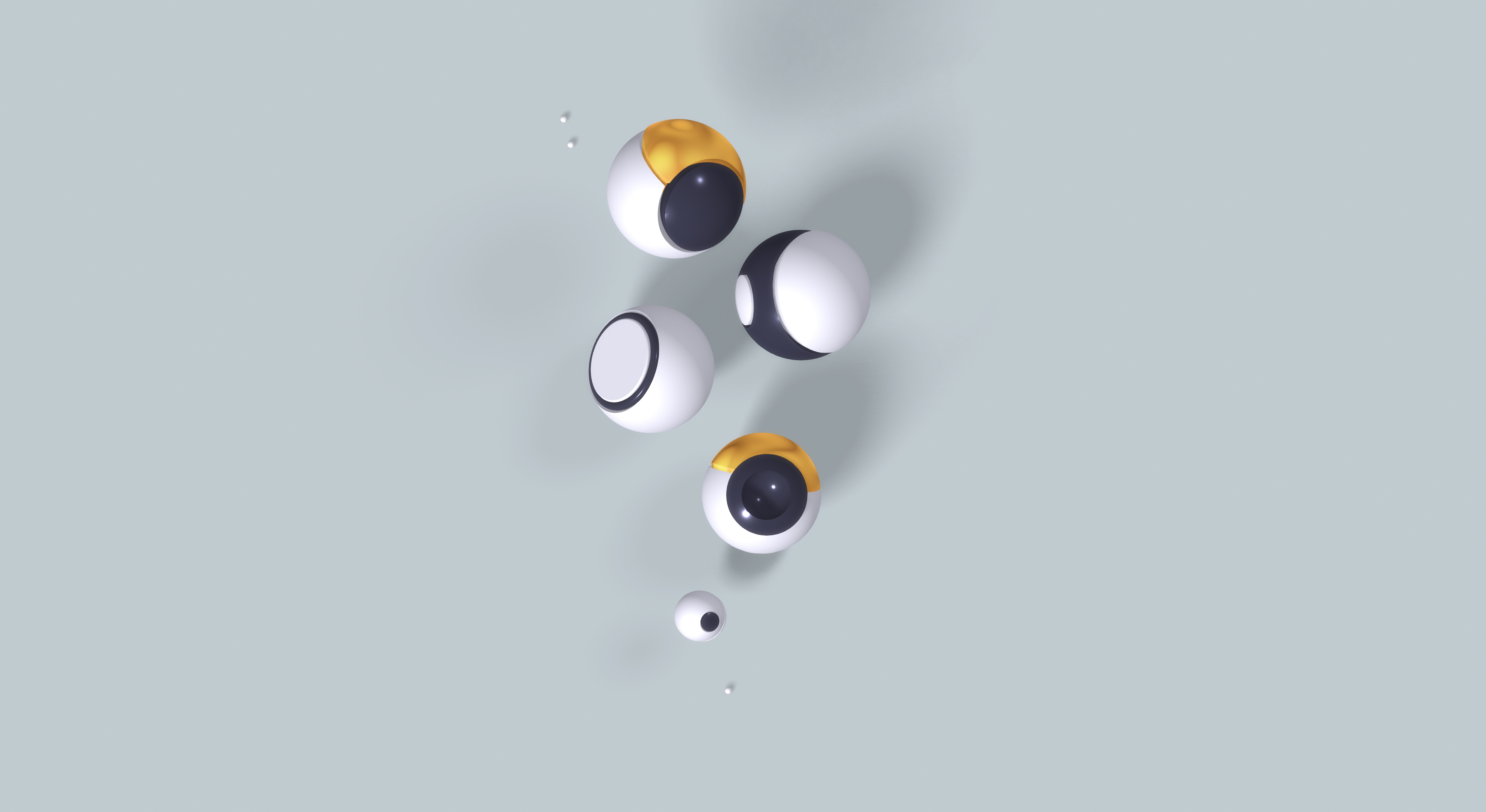 Spheres 3d 3ddesign animation concept graphic design modeling spheres spline visual