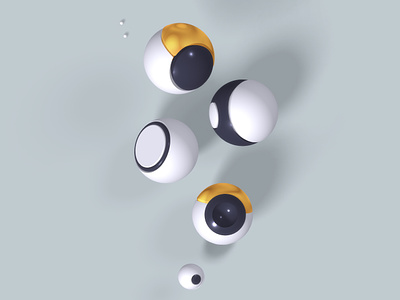Spheres 3d 3ddesign animation concept graphic design modeling spheres spline visual