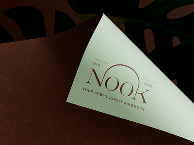 Nook branding concept creative portfolio logodesign visual identity