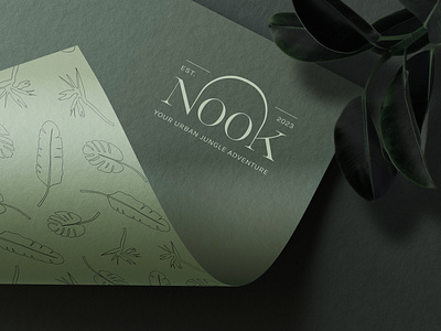 Nook branding concept creative portfolio logodesign visual identity