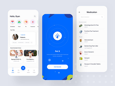 Online Pet mobile app design adopt animals cat chat dog insurance online pet medical pet pet adoption pet app pet care pet mobile app pet rescue pet service pet store product design profile schedule vet vet app
