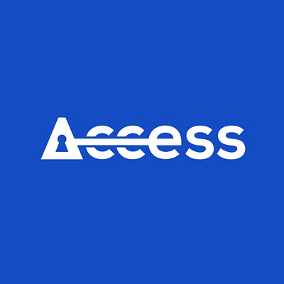 Access Logo Design branding design graphic design illustration logo typography ui ux vector