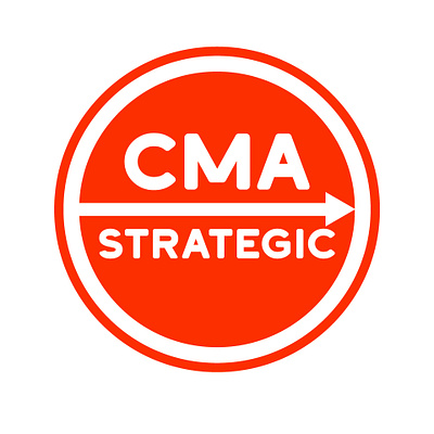 CMA Strategic Logo Design app branding design graphic design illustration logo typography ui ux vector