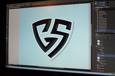 GS branding logo photoshop