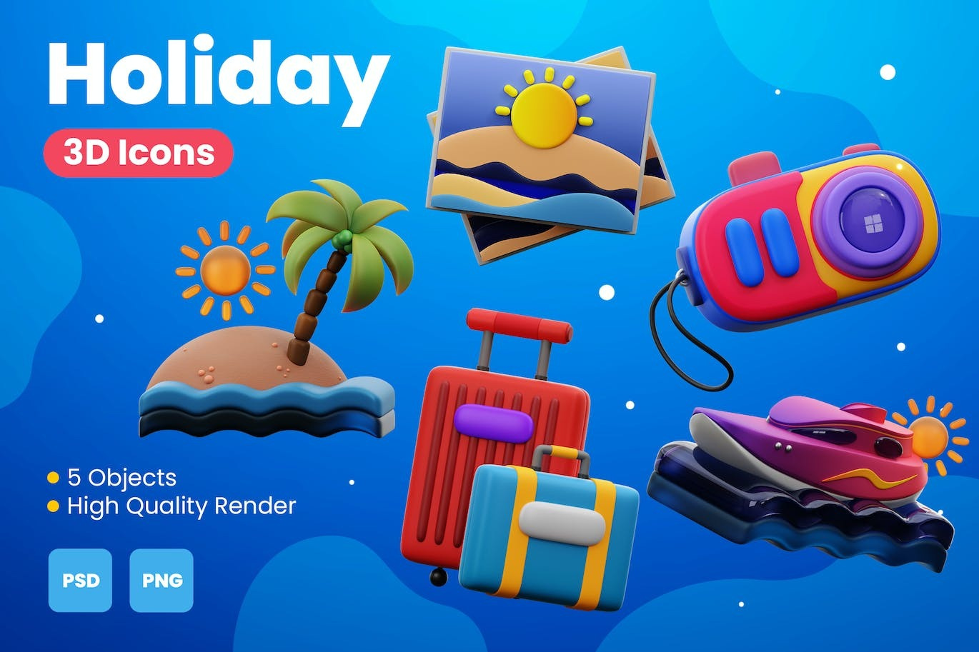 Holiday 3D Illustrations art artist artwork coreldraw creative cuberto designer digitalart freelance graphic graphic design graphicdesign graphics illustrator inspiration logodesign motion designer photoshop poster vector