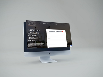 Website - Renovation Company. graphic design ux web design web designer web interface web ui website
