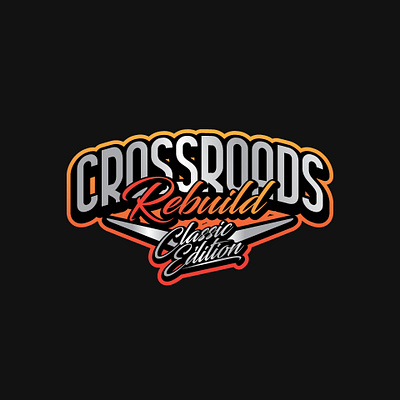Crossroads Rebuild Logo Design app branding design graphic design illustration logo typography ui ux vector