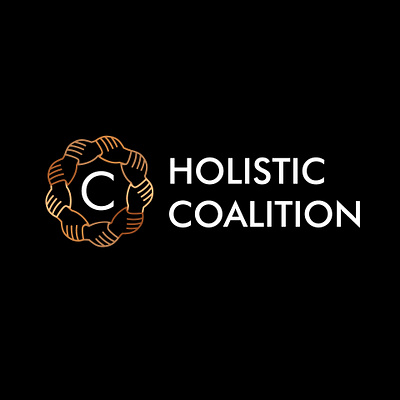 Holistic Coalition Logo Design app branding design graphic design illustration logo typography ui ux vector