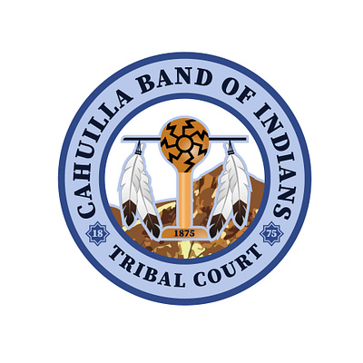 Cahuilla Band of Indians Logo Design app branding design graphic design illustration logo typography ui ux vector