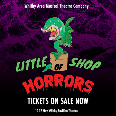 Little Shop of Horrors Promotional Package branding design graphic design illustration logo poster typography
