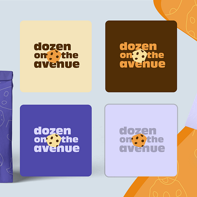 🍪 Dozen On The Avenue 🍪 branding dailyui day design illustration logo page ui ux vector