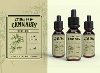 Cannabis oil packaging cannabis oil design extracto de cannabis illustrator medicine packaging photoshop