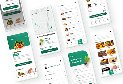 Beet Local CSA App app branding graphic design ui ux