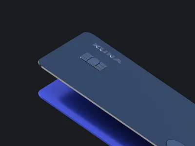 Kuna Crypto Dedit Cards. 3d banking blockchain branding btc chart credit card design debit card design eth financial app fintech graphic design illustration mobile ui web 3.0 сrypto