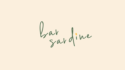 Bar Sardine brand design branding design graphic design illustration logo