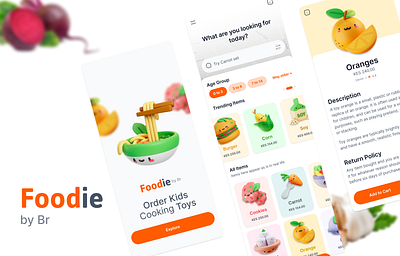 Foodie by Br delivery food shipping toys transport