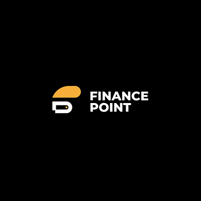 Finance Point: Where Financial Excellence Meets Sophistication a logo branding business crypto design design tools designer finance financial logo logo design logo designer logo maker minimal money template text type typography vectplus