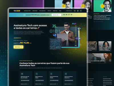 SoulCode Website brasil brazil coding design digital design interface design tech ui ui design ux design web design