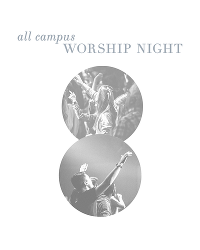 All Campus Night - Local Project backgrounds church graphic design social media