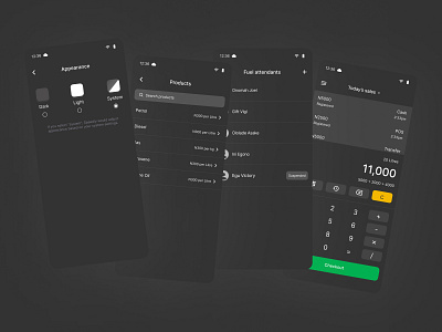 Speedly Mobile App - Dark Mode design ui ux