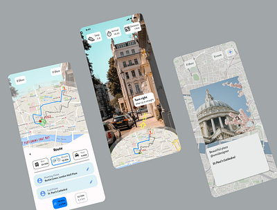 City navigation app