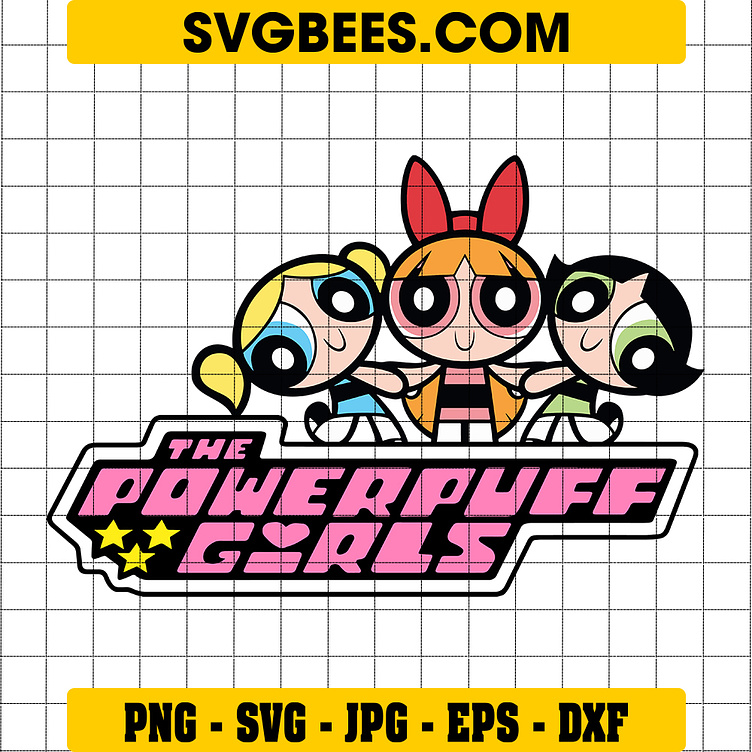 Powerpuff Girls Logo SVG by SVGbees: SVG Files for Cricut - Get Premium ...