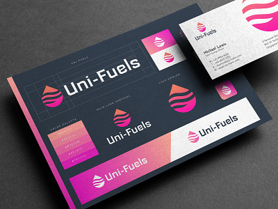 Uni-Fuels Branding design branding