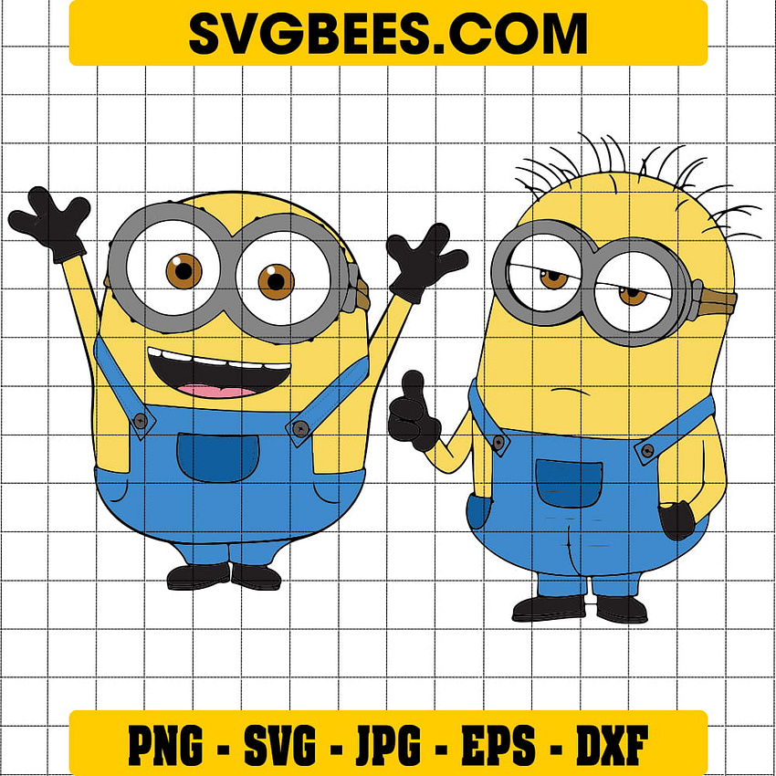 Bob Minion SVG by SVGbees: SVG Files for Cricut - Get Premium SVGs on