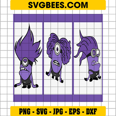 Evil Minion SVG evil minion svg svgbees